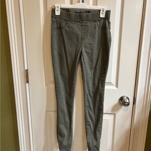 Olive Green Women's Jean Leggings